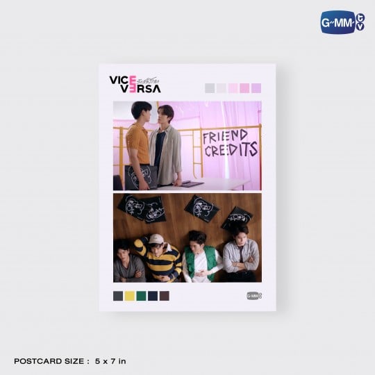 FRIEND CREDITS LEATHER FOLDER | VICE VERSA รักสลับโลก