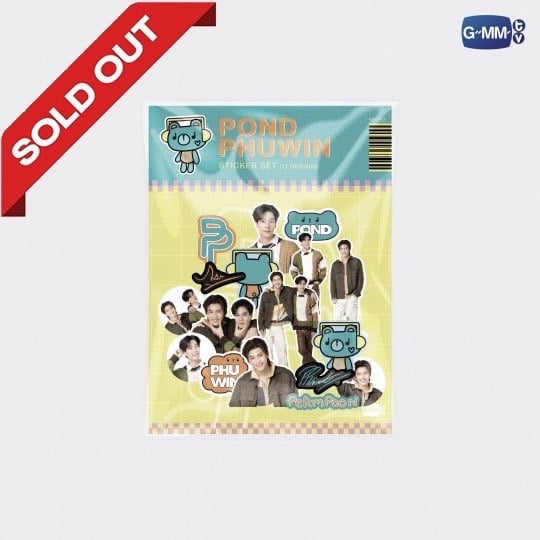 PONDPHUWIN STICKER SET 