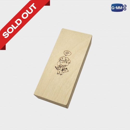 Q WOODEN PENCIL BOX | WE ARE คือเรารักกัน