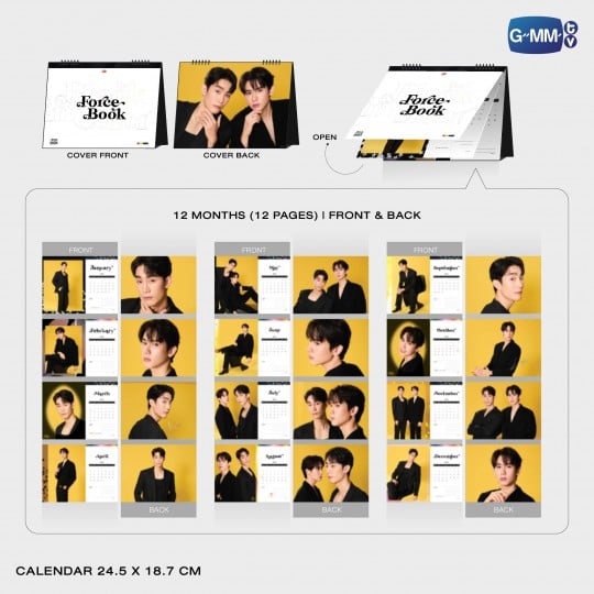 FORCEBOOK OFFICIAL CALENDAR 2025
