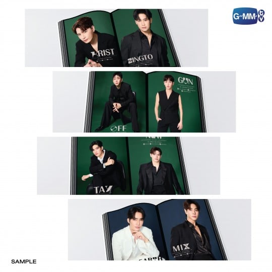 GMMTV BLACK IN COLOR NOTEBOOK 2025 | สมุดโน้ต GMMTV 2025