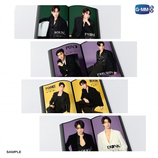 GMMTV BLACK IN COLOR NOTEBOOK 2025 | สมุดโน้ต GMMTV 2025