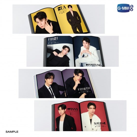 GMMTV BLACK IN COLOR NOTEBOOK 2025 | สมุดโน้ต GMMTV 2025