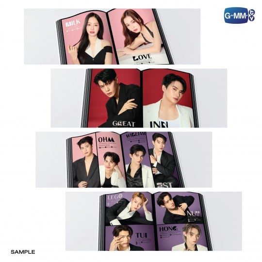 GMMTV BLACK IN COLOR NOTEBOOK 2025 | สมุดโน้ต GMMTV 2025