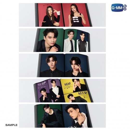 GMMTV BLACK IN COLOR NOTEBOOK 2025 | สมุดโน้ต GMMTV 2025