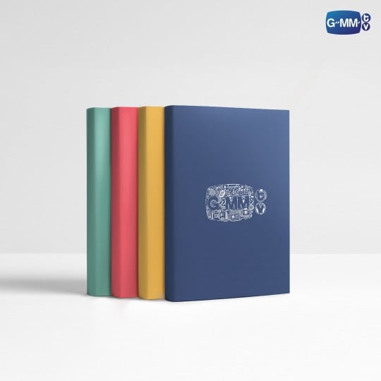 GMMTV BLACK IN COLOR NOTEBOOK 2025 | สมุดโน้ต GMMTV 2025