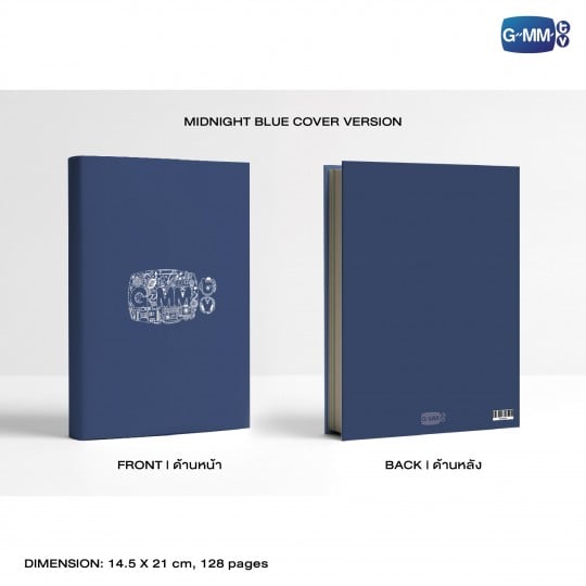 GMMTV BLACK IN COLOR NOTEBOOK 2025 | สมุดโน้ต GMMTV 2025