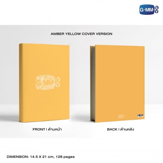 GMMTV BLACK IN COLOR NOTEBOOK 2025 | สมุดโน้ต GMMTV 2025