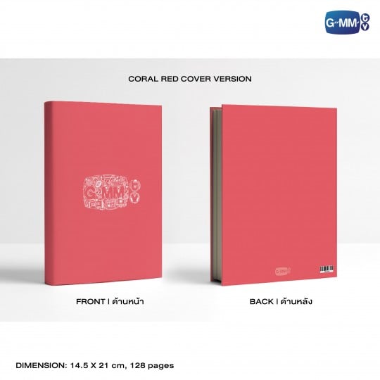 GMMTV BLACK IN COLOR NOTEBOOK 2025 | สมุดโน้ต GMMTV 2025