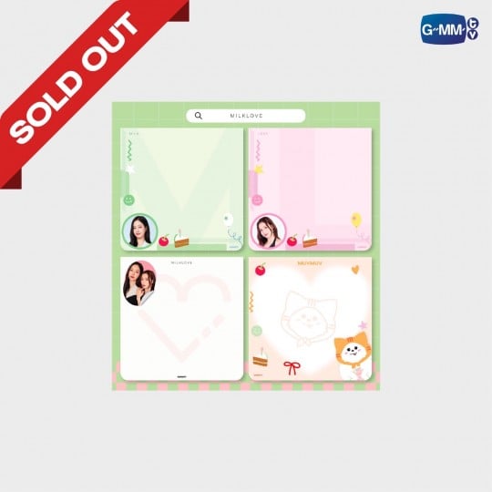 MILKLOVE STICKY NOTE