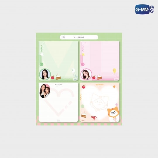 MILKLOVE STICKY NOTE