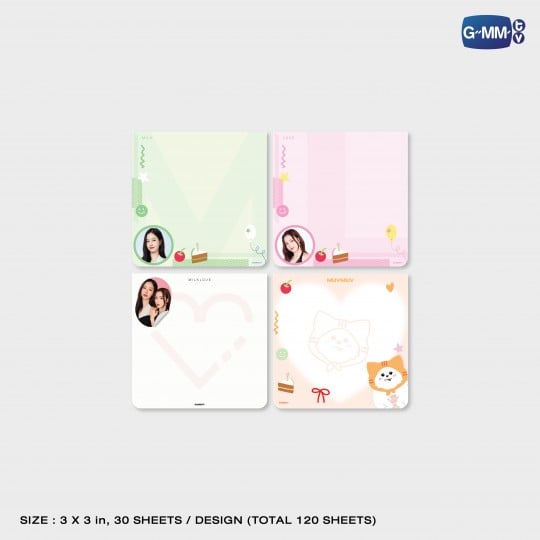 MILKLOVE STICKY NOTE