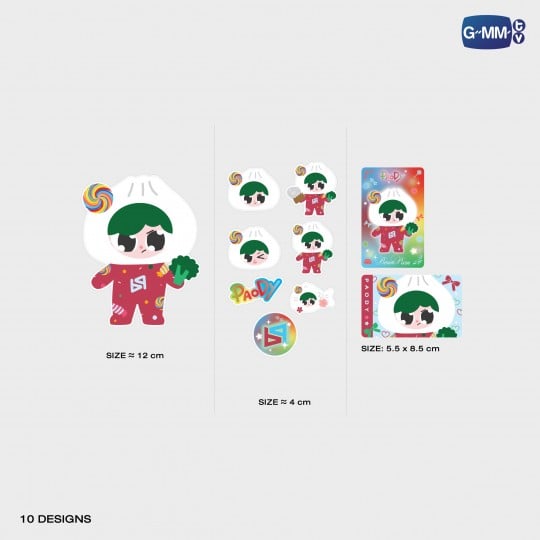 PAODY STICKER SET