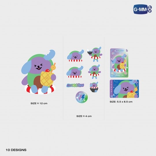 AVOCEAN STICKER SET