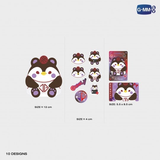 GUINZLY STICKER SET