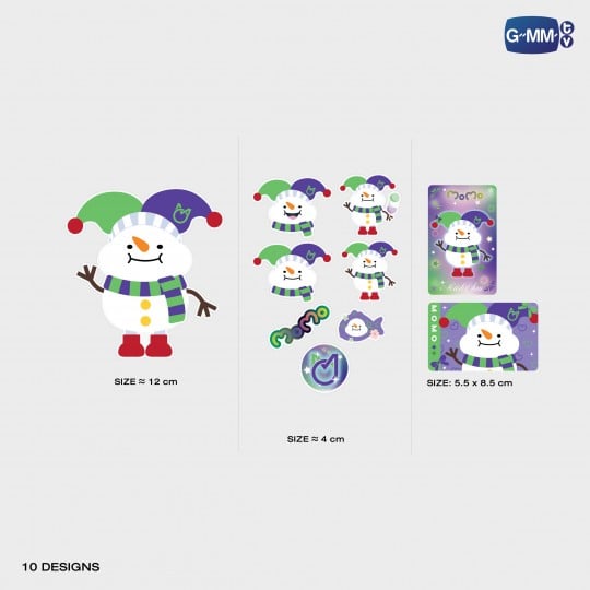 MOMO STICKER SET