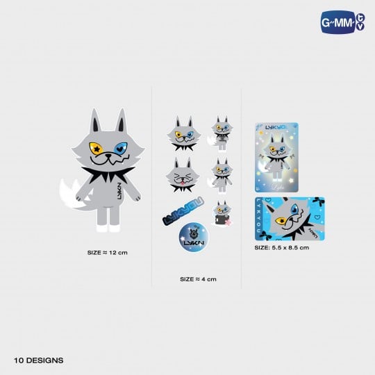 LYKYOU STICKER SET