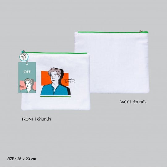 OFF | PORTRAIT ART SERIES CLUTCH BAG