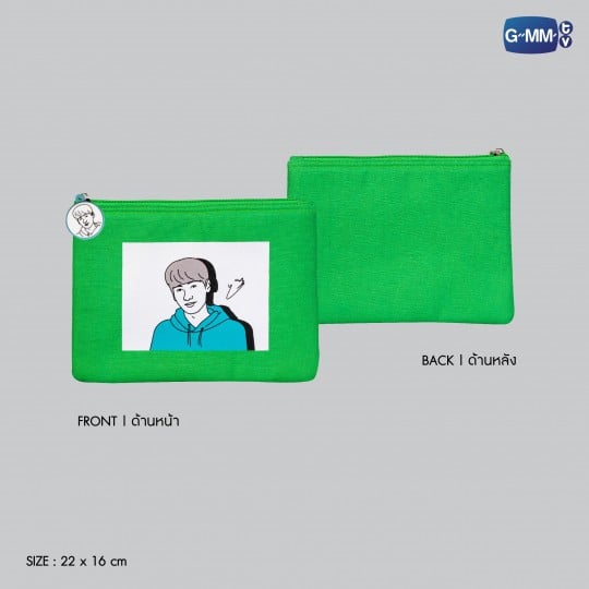 GUN | PORTRAIT ART SERIES CLUTCH BAG