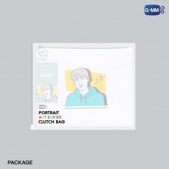 GUN | PORTRAIT ART SERIES CLUTCH BAG
