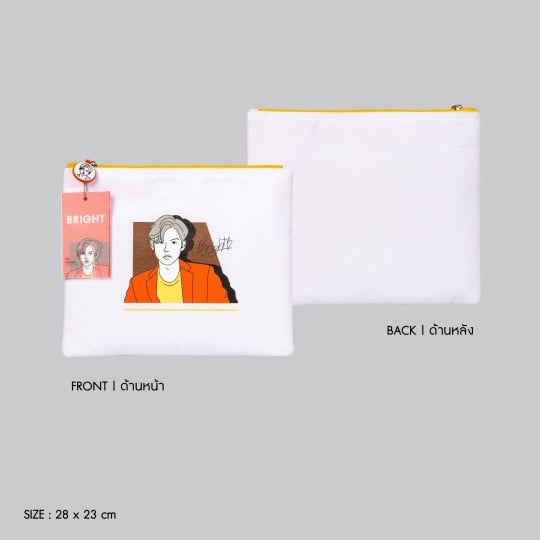 BRIGHT | PORTRAIT ART SERIES CLUTCH BAG