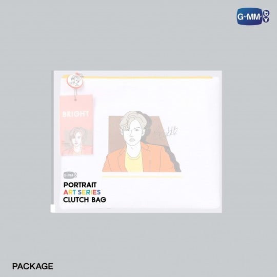 BRIGHT | PORTRAIT ART SERIES CLUTCH BAG