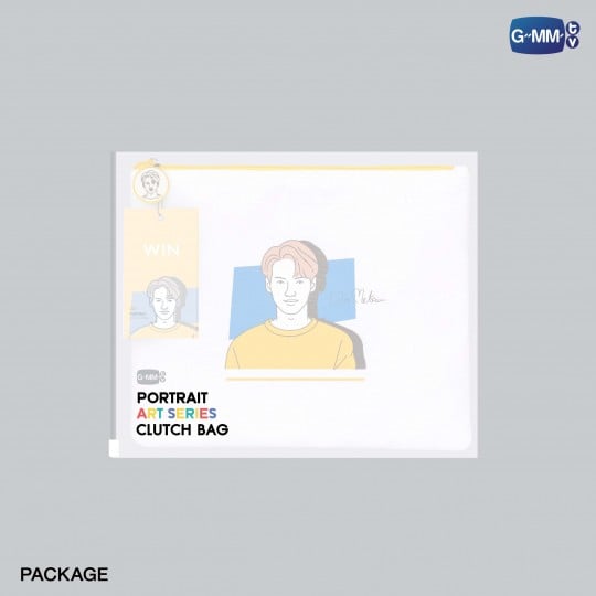 WIN | PORTRAIT ART SERIES CLUTCH BAG