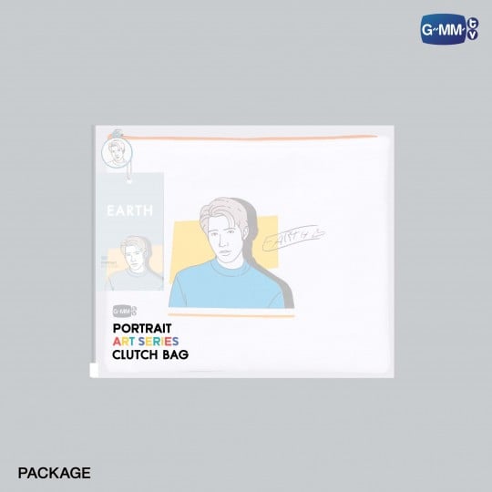EARTH | PORTRAIT ART SERIES CLUTCH BAG