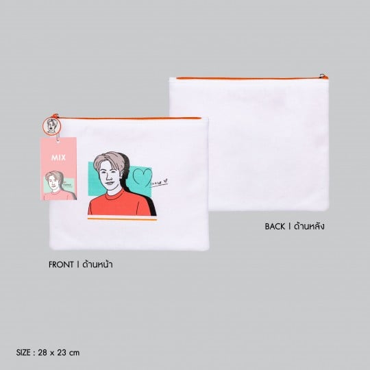 MIX | PORTRAIT ART SERIES CLUTCH BAG