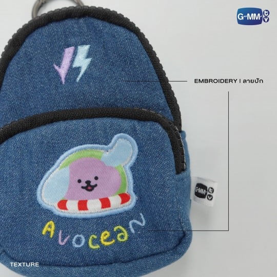 AVOCEAN MINI BACKPACK CHARM