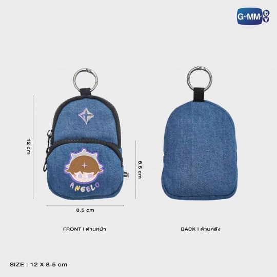 ANGELO MINI BACKPACK CHARM
