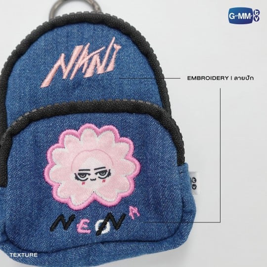 NEONA MINI BACKPACK CHARM