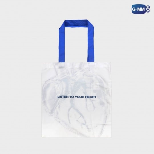 LISTEN TO YOUR HEART TOTE BAG
