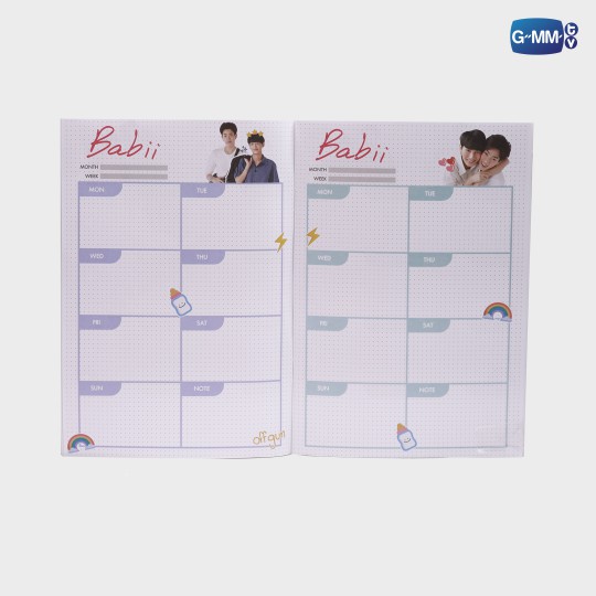 BABII NOTEBOOK OFF-GUN | สมุดโน้ตเบบี๋ ออฟ-กัน