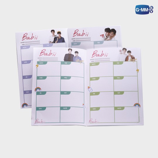 BABII NOTEBOOK OFF-GUN | สมุดโน้ตเบบี๋ ออฟ-กัน