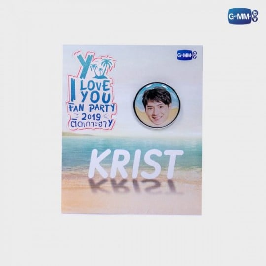 KRIST PIN Y I LOVE YOU 2019 | เข็มกลัดคริส วายไอเลิฟยู 2019