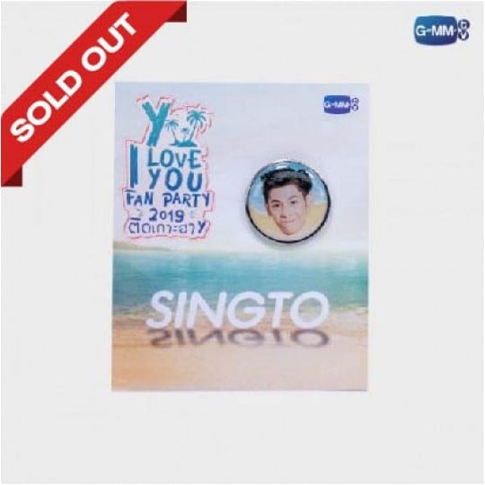SINGTO PIN Y I LOVE YOU 2019 | เข็มกลัดสิงโต วายไอเลิฟยู 2019
