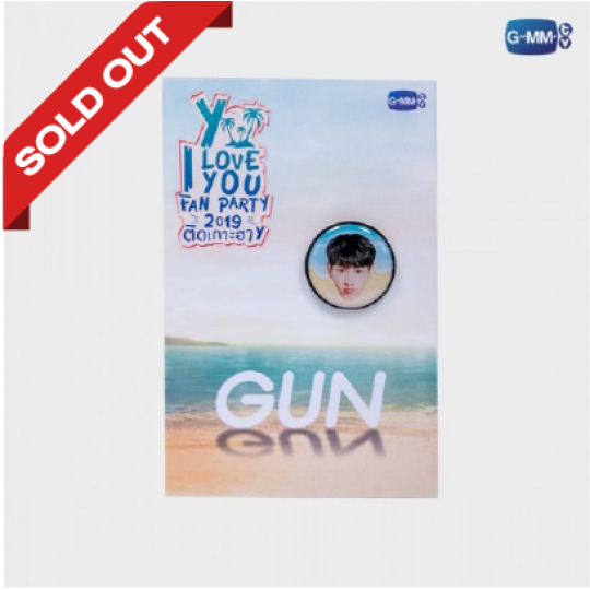 GUN PIN Y I LOVE YOU 2019 | เข็มกลัดกัน วายไอเลิฟยู 2019