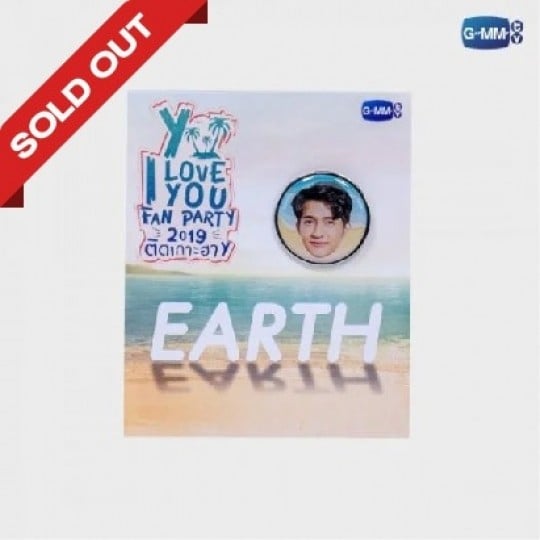 EARTH PIN Y I LOVE YOU 2019 | เข็มกลัดเอิร์ท วายไอเลิฟยู 2019