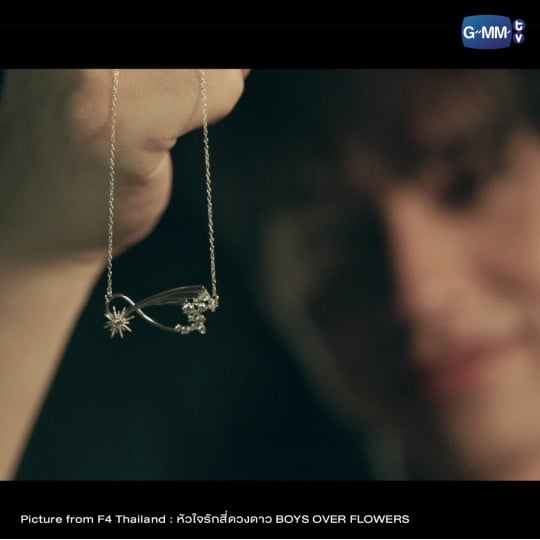 F4 THAILAND BOYS OVER FLOWERS METEOR NECKLACE | สร้อยคอดาวตก F4 THAILAND หัวใจรักสี่ดวงดาว