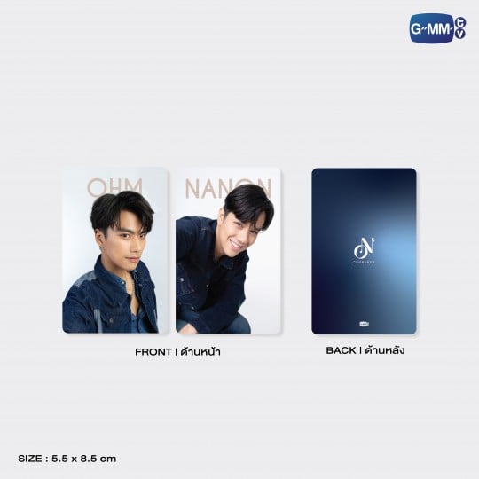 OHM NANON CARD HOLDER WITH SELFIE EXCLUSIVE PHOTOCARDS