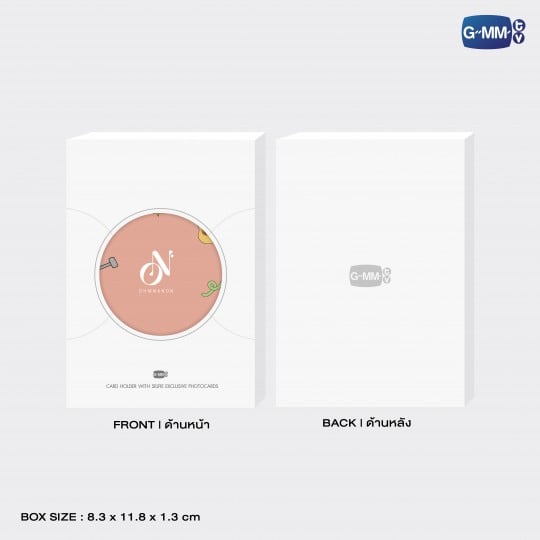 OHM NANON CARD HOLDER WITH SELFIE EXCLUSIVE PHOTOCARDS