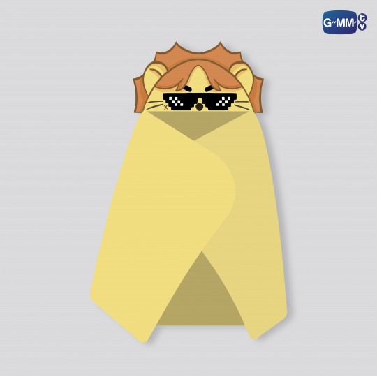 NONG LION BLANKET HOODIE | ผ้าห่มมีฮู้ดน้องไลอ้อน