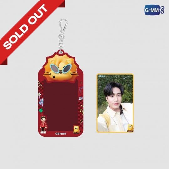 GEMINI CARD HOLDER WITH SELFIE EXCLUSIVE PHOTOCARD | GEMINI FOURTH MY TURN CONCERT