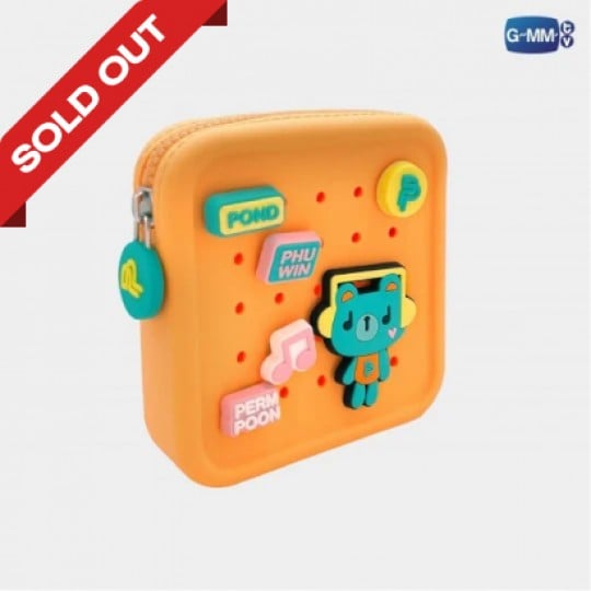 PONDPHUWIN RUBBER WALLET WITH CHARM SET
