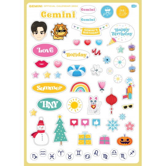 GEMINI OFFICIAL CALENDAR 2024