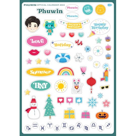 PHUWIN OFFICIAL CALENDAR 2024