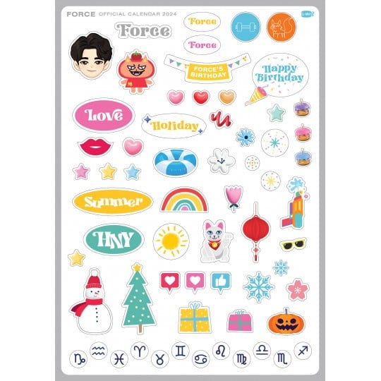 FORCE OFFICIAL CALENDAR 2024