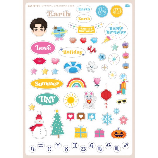 EARTH OFFICIAL CALENDAR 2024
