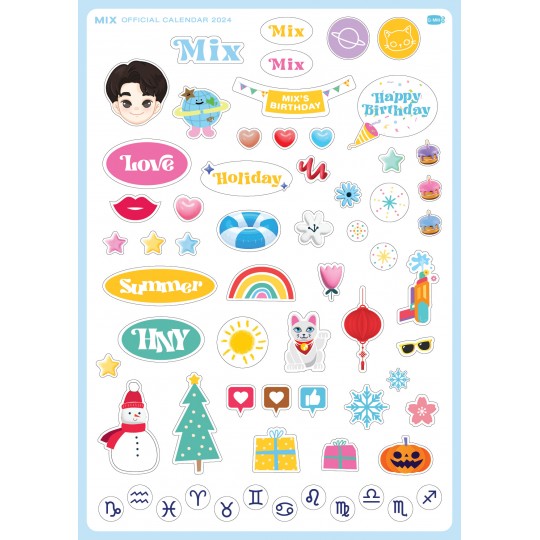 MIX OFFICIAL CALENDAR 2024